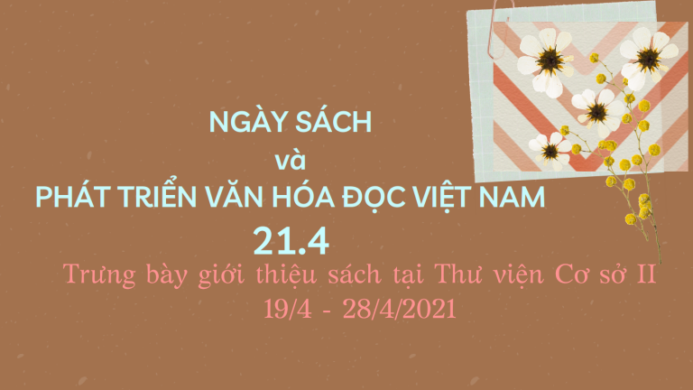 Thông báo về tổ chức Ngày sách và Văn hóa đọc Việt Nam