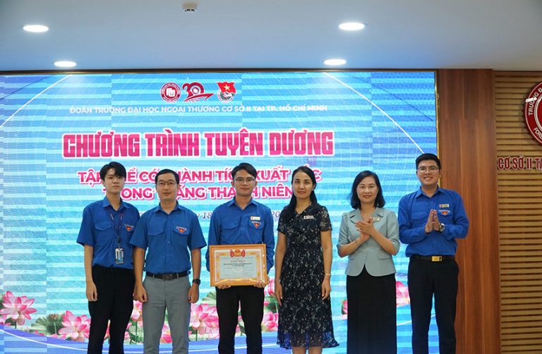 Lễ Tuyên dương Đảng viên trẻ tiêu biểu, Thanh niên tiên tiến – Tập thể tiên tiến làm theo lời Bác năm học 2022 – 2023