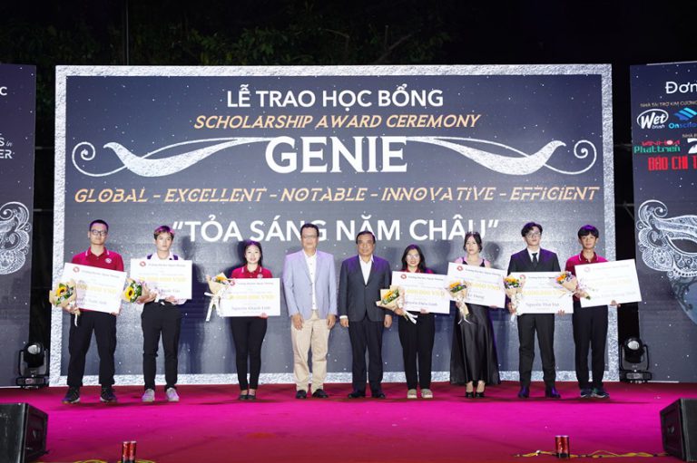 Cơ sở II trao tặng Học bổng GENIE dành cho sinh viên chương trình Đào tạo quốc tế