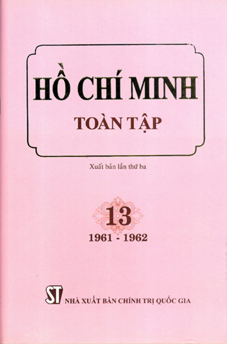 Hồ Chí Minh toàn tập – Tập 13