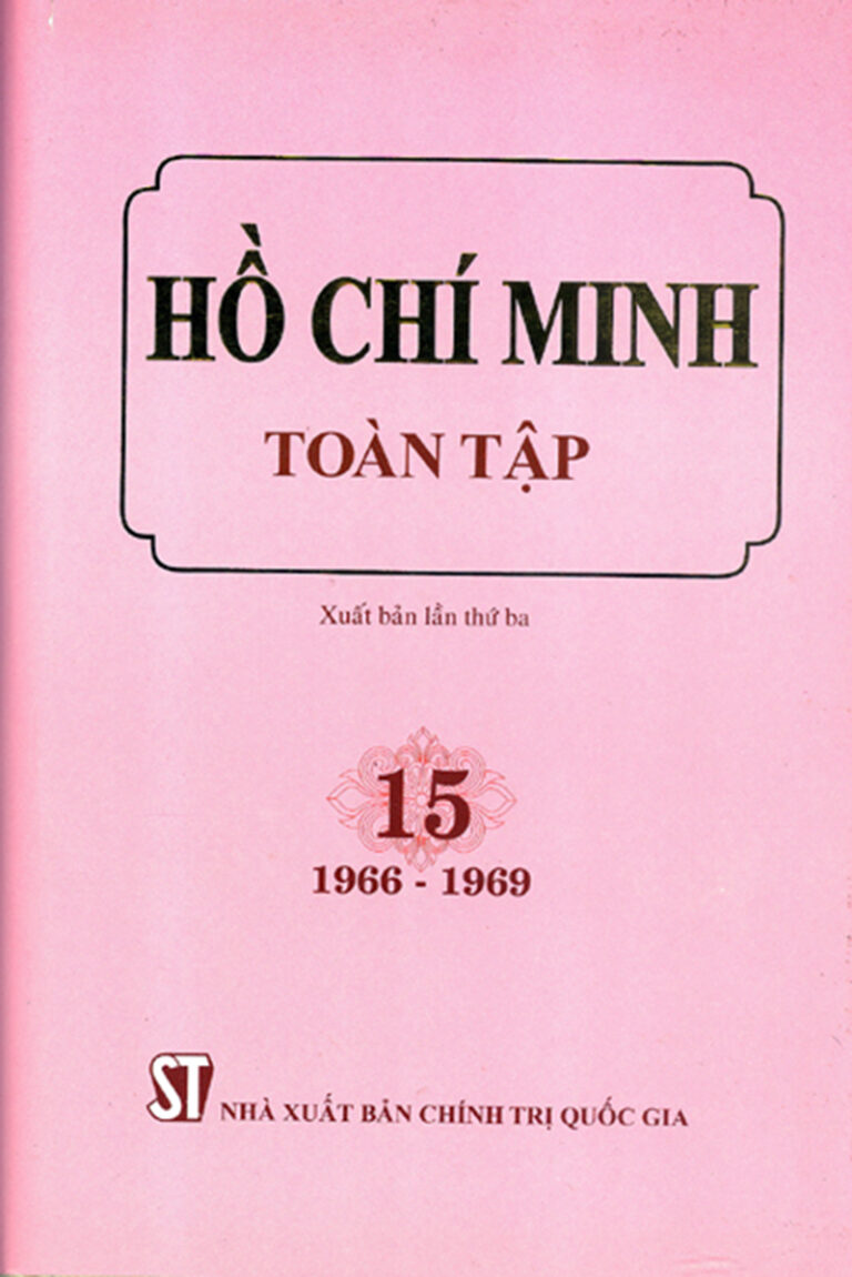 Hồ Chí Minh toàn tập – Tập 15