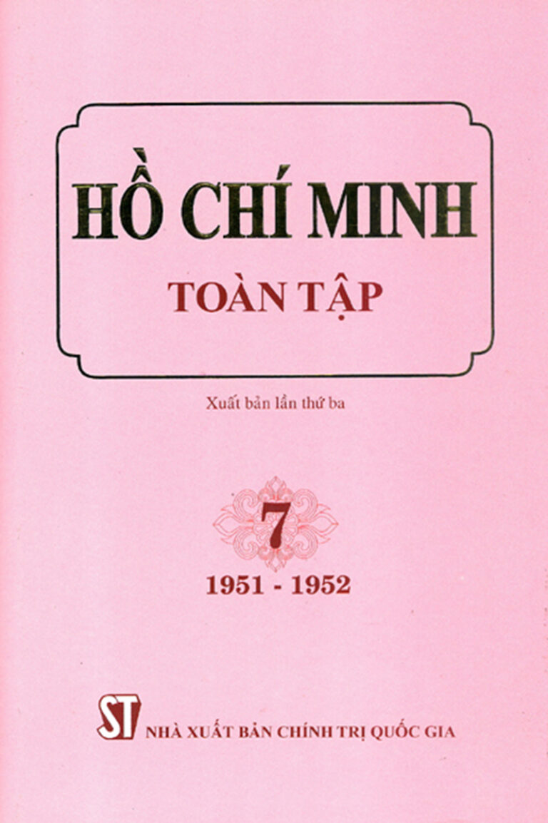 Hồ Chí Minh toàn tập – Tập 7