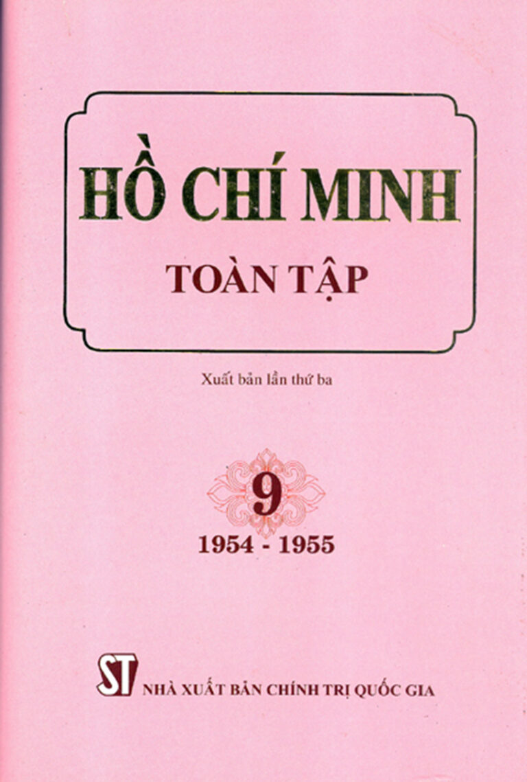 Hồ Chí Minh toàn tập – Tập 9