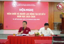 Cơ sở II Trường Đại học Ngoại thương tổ chức hội nghị viên chức và người lao động năm học 2025–2026 co-so-ii-to-chuc-hoi-nghi-vien-chuc-nguoi-lao-dong-nam-hoc-2025-2026-1