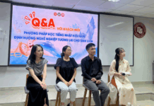 Senpai đồng hành – nhiệt thành chia sẻ trong buổi giao lưu định hướng nghề nghiệp và học tập tiếng Nhật tại Cơ sở II trường Đại học Ngoại thương senpai-dong-hanh-tieng-nhat-tai-co-so-ii-6